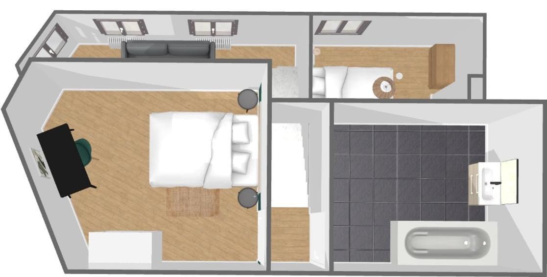 Duplex 2 Bedrooms 2 Bath リール エクステリア 写真